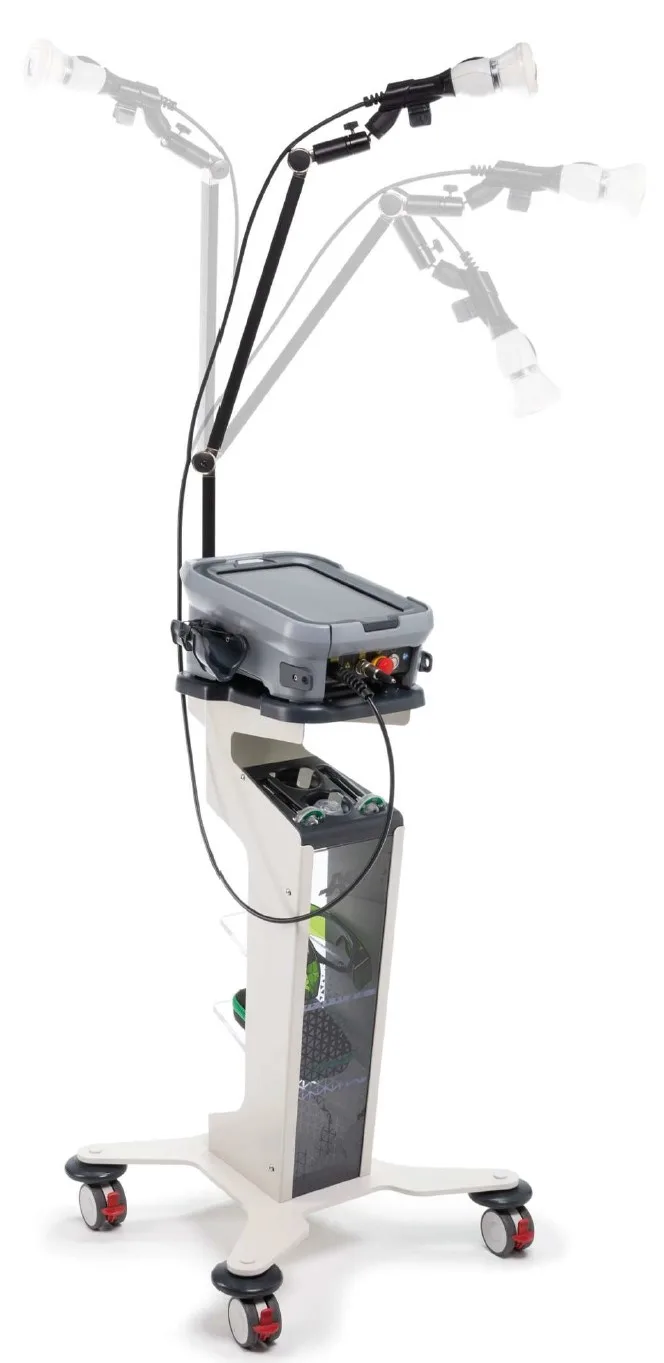 MLS laser on a mobile stand